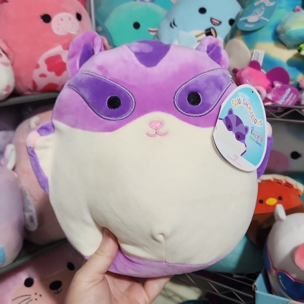 Joy Exclusuve Learning Express Squishmallows NEW NWT 8 inch flying Squirrel
